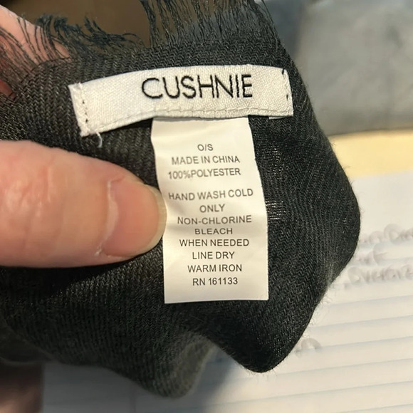 Carly Cushnie Grey Horizon Ombré Scarf - Picture 4 of 4